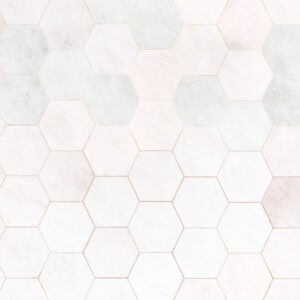 Marble pink tiles